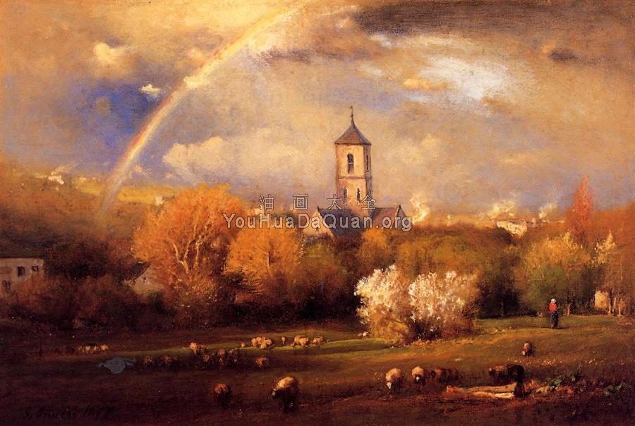 Etretat Normandy - 乔治·英尼斯